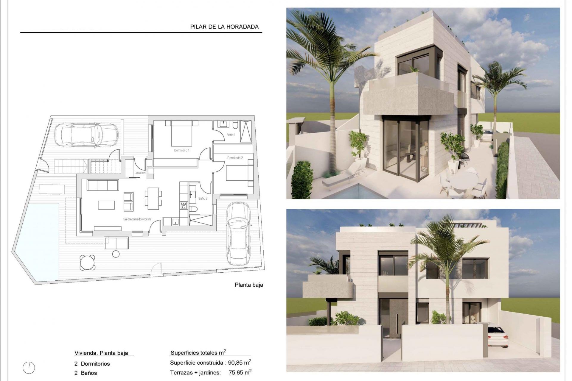 Obra nueva - Bungalow -
Pilar de la Horadada - pueblo