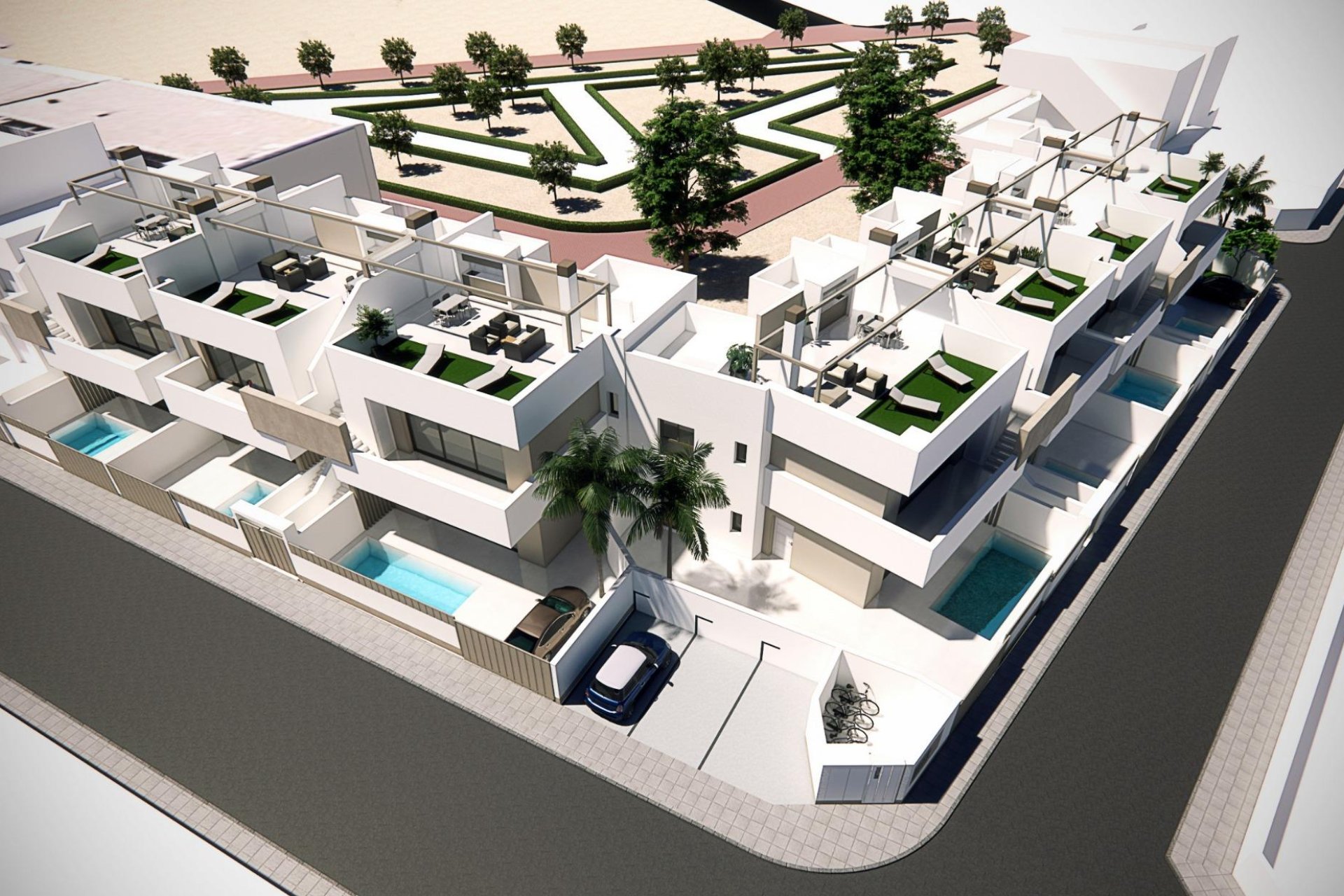 Obra nueva - Bungalow -
Pilar de la Horadada - pueblo
