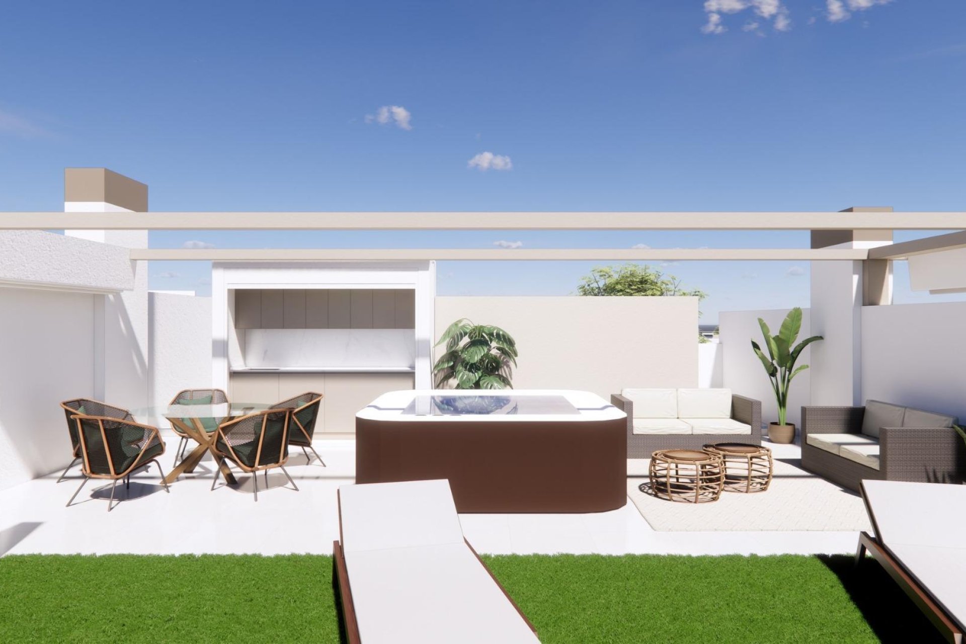 Obra nueva - Bungalow -
Pilar de la Horadada - pueblo