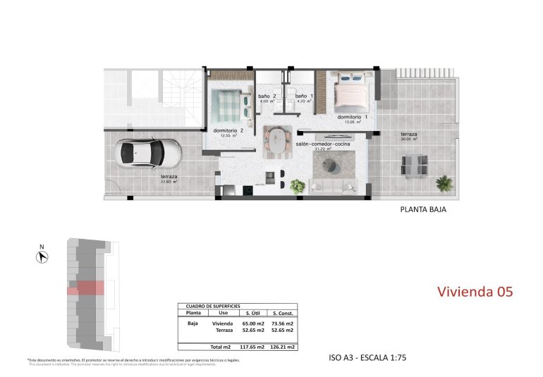 Obra nueva - Bungalow -
Pilar de la Horadada - pueblo