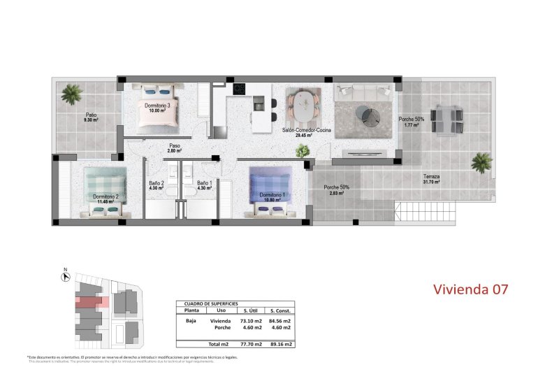 Obra nueva - Bungalow -
Pilar de la Horadada - pueblo