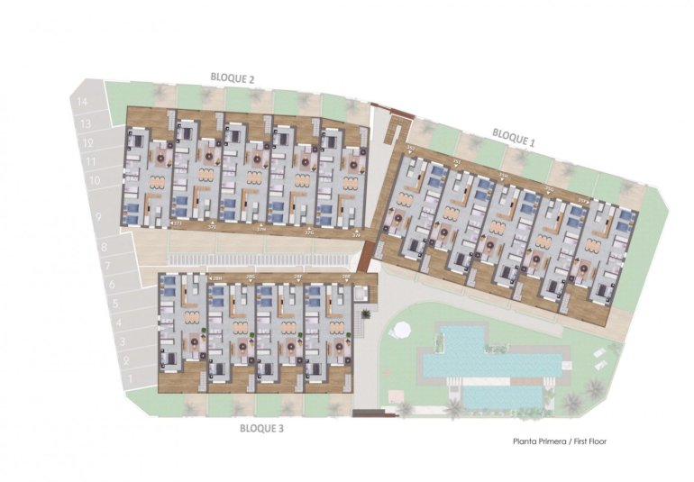 Obra nueva - Bungalow -
Pilar de la Horadada - pueblo