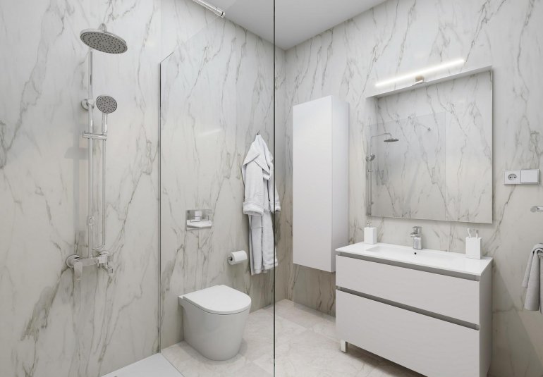 Obra nueva - Bungalow -
Puerto de mazarron - Playa Negra