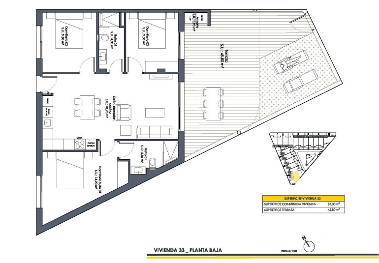 Obra nueva - Bungalow -
San Fulgencio - Pueblo
