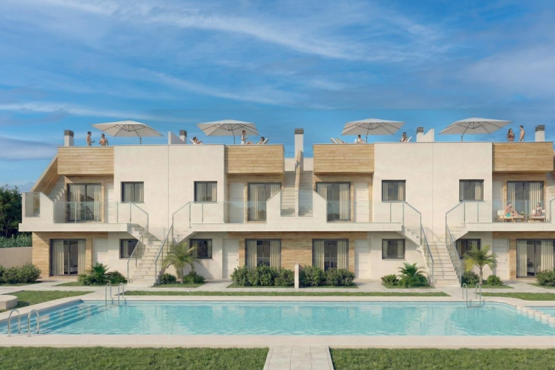 Obra nueva - Bungalow -
San Javier - pueblo
