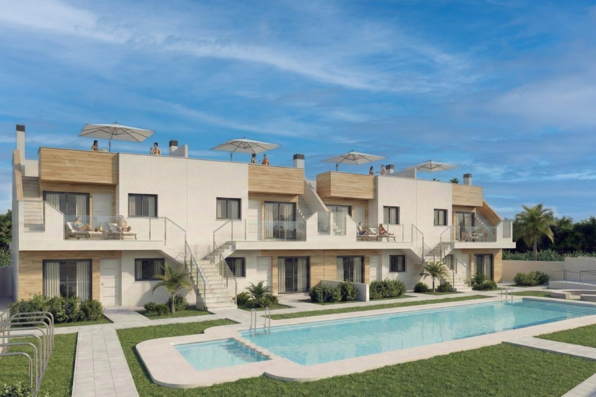 Obra nueva - Bungalow -
San Javier - pueblo