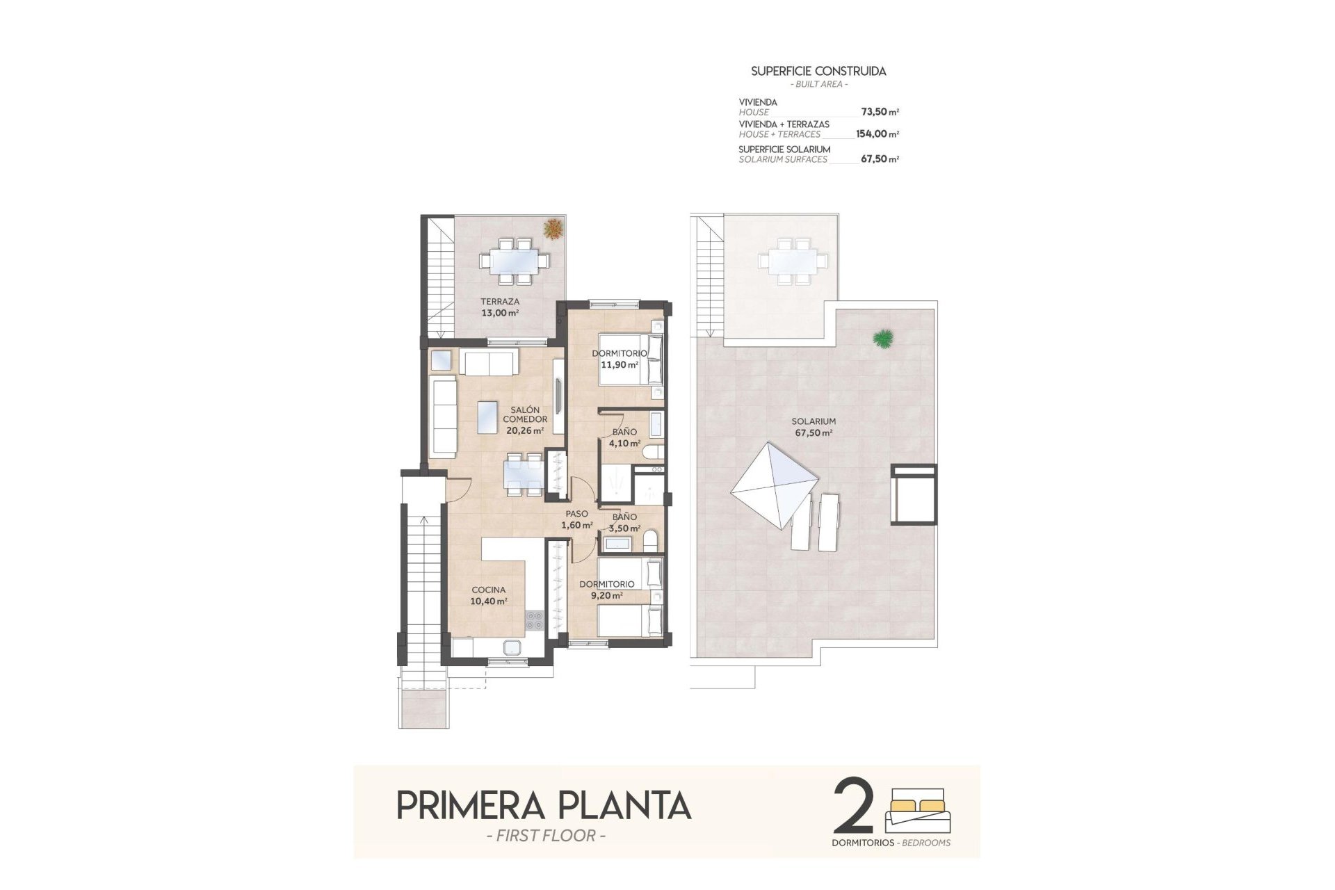 Obra nueva - Bungalow -
San Miguel - La Cañada