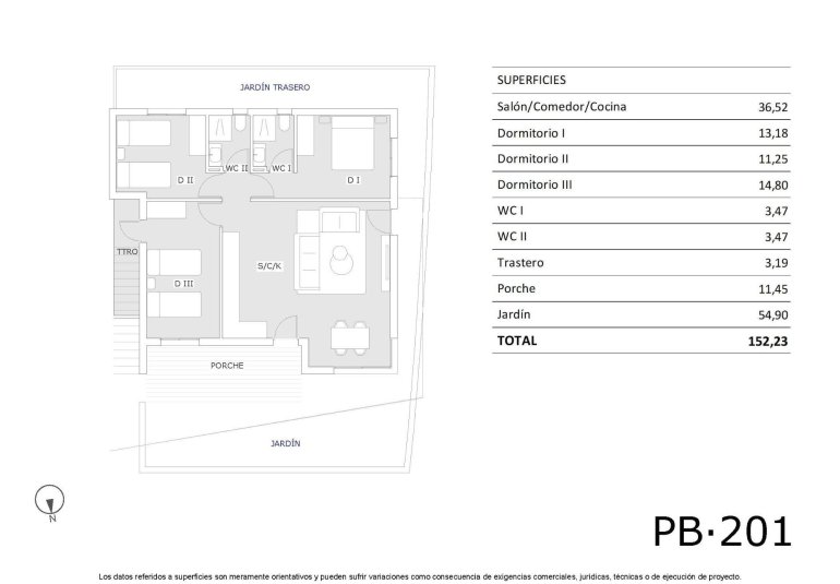 Obra nueva - Bungalow -
San Miguel - Pueblo