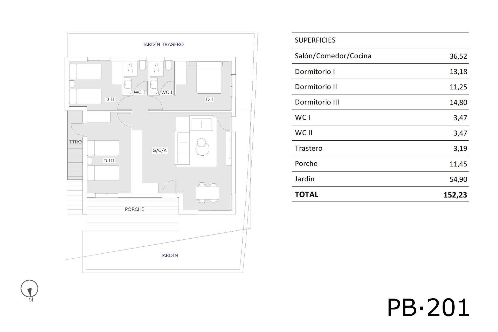 Obra nueva - Bungalow -
San Miguel - Pueblo