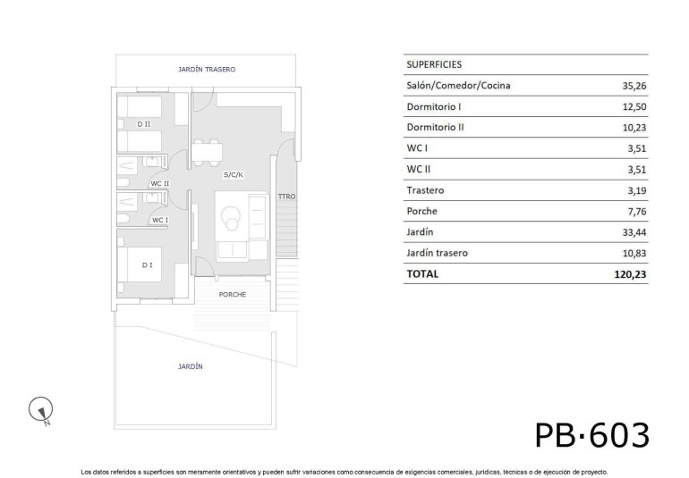 Obra nueva - Bungalow -
San Miguel - Pueblo
