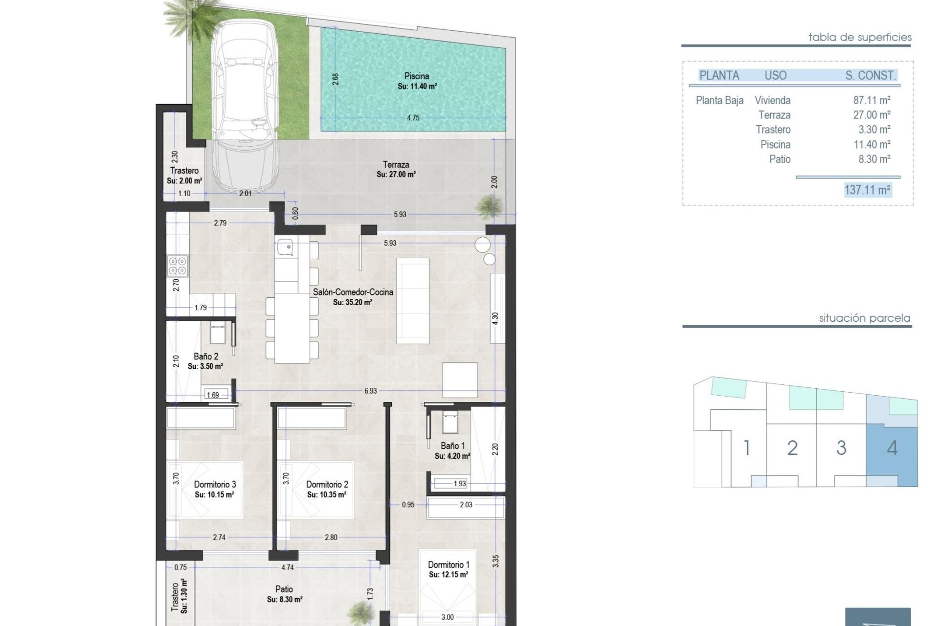 Obra nueva - Bungalow -
San Pedro del Pinatar - Las esperanzas
