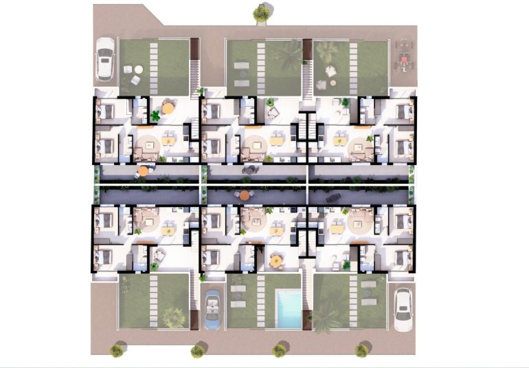 Obra nueva - Bungalow -
San Pedro del Pinatar - Lo Pagan, San Pedro del Pinatar