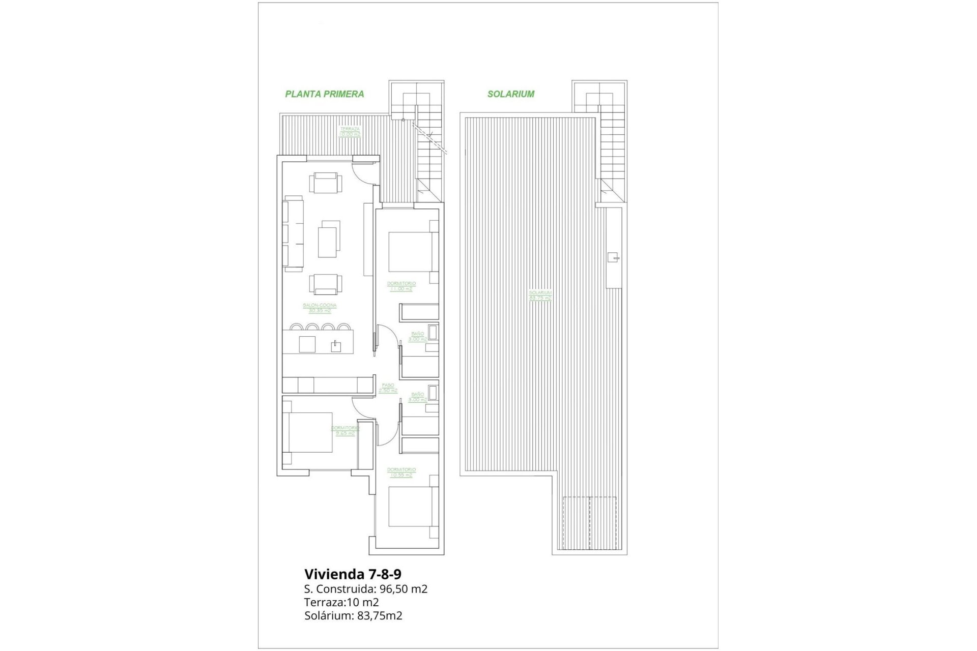 Obra nueva - Bungalow -
San Pedro del Pinatar - Los antolinos