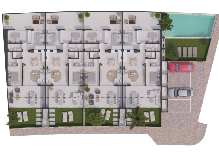 Obra nueva - Bungalow -
San Pedro del Pinatar - Los Cuarteros