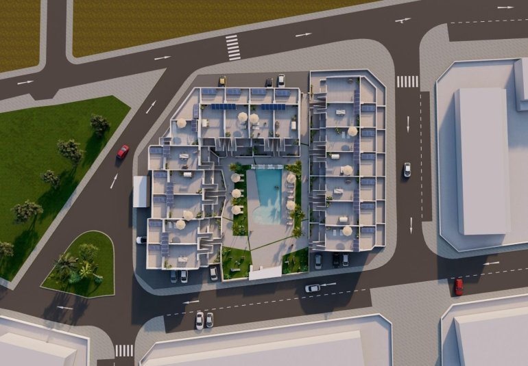 Obra nueva - Bungalow -
Torre Pacheco - Roldán