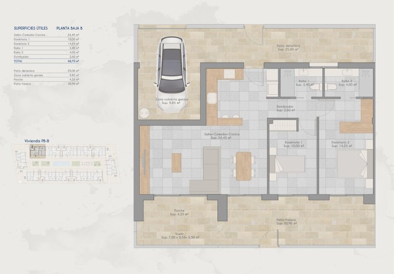 Obra nueva - Bungalow -
Torre Pacheco - Torrepacheco