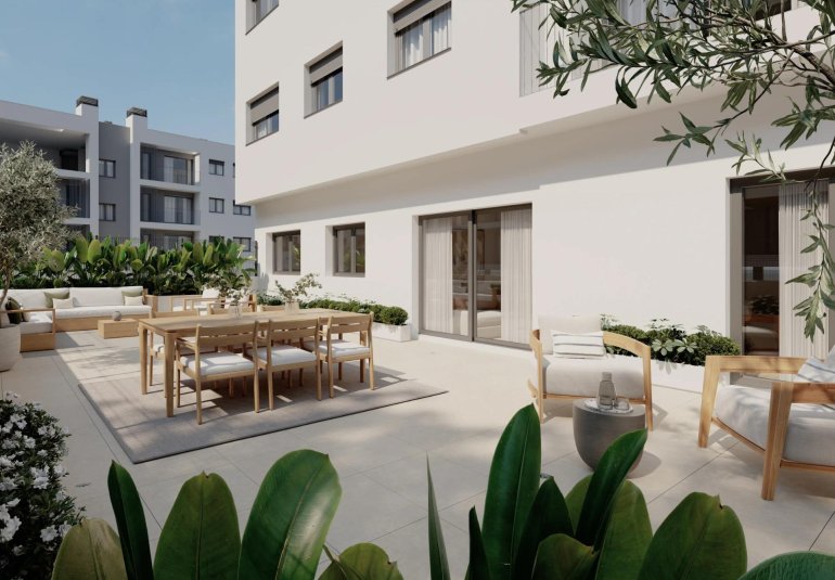 Obra nueva - Ground floor apartment -
Alicante - San Agustín