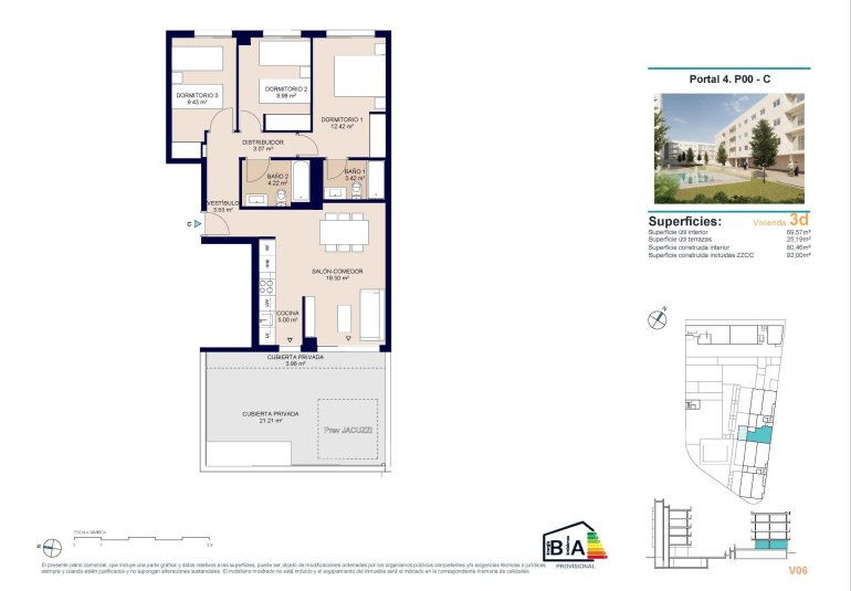 Obra nueva - Ground floor apartment -
Alicante - San Agustín