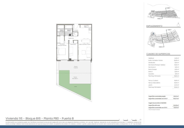 Obra nueva - Ground floor apartment -
Mojacar - Playa Macenas (Mojácar)