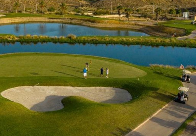 Obra nueva - Ground floor apartment -
Pulpi - Aguilón Golf