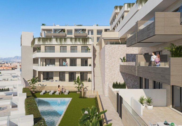 Obra nueva - Piso -
Águilas - Playa del Hornillo