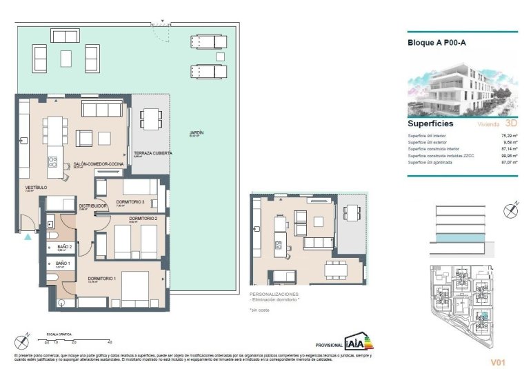 Obra nueva - Piso -
Benicassim - Almadraba