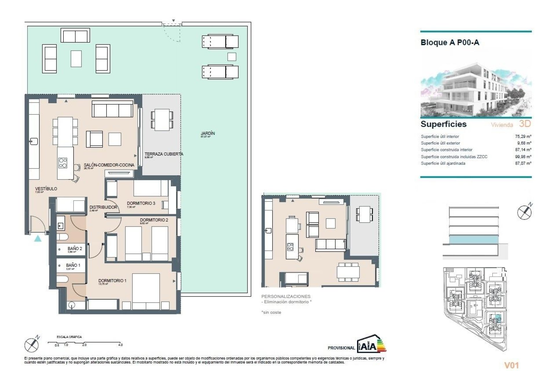 Obra nueva - Piso -
Benicassim - Almadraba