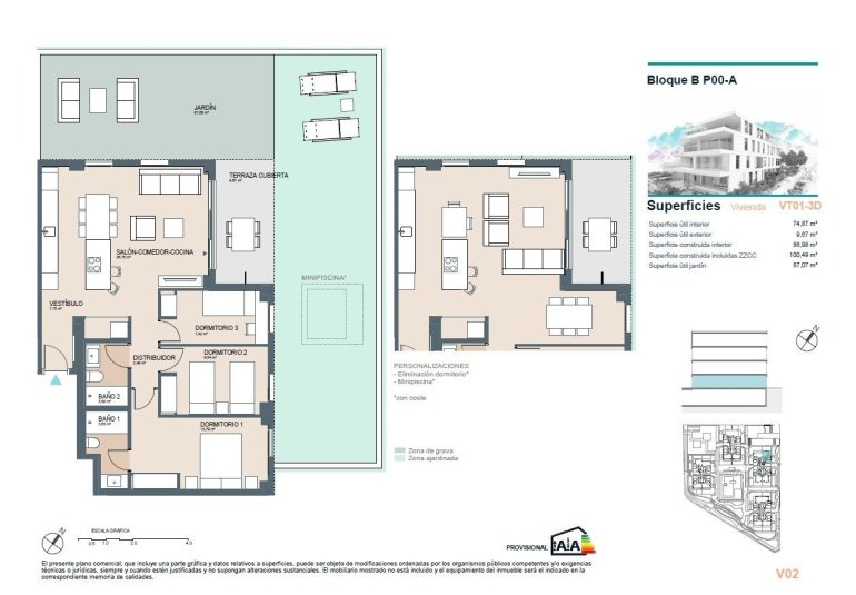 Obra nueva - Piso -
Benicassim - Almadraba