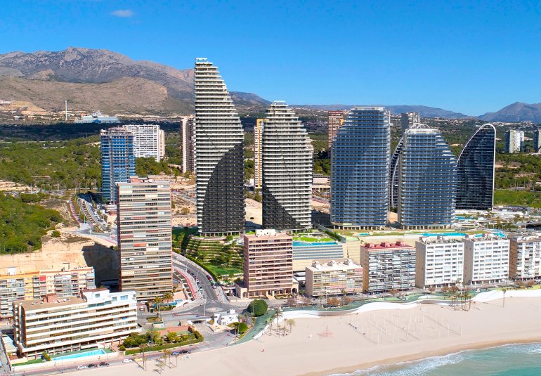 Obra nueva - Piso -
Benidorm - Spain