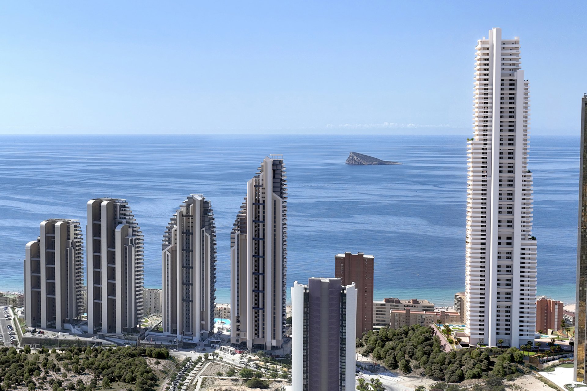 Obra nueva - Piso -
Benidorm - Spain