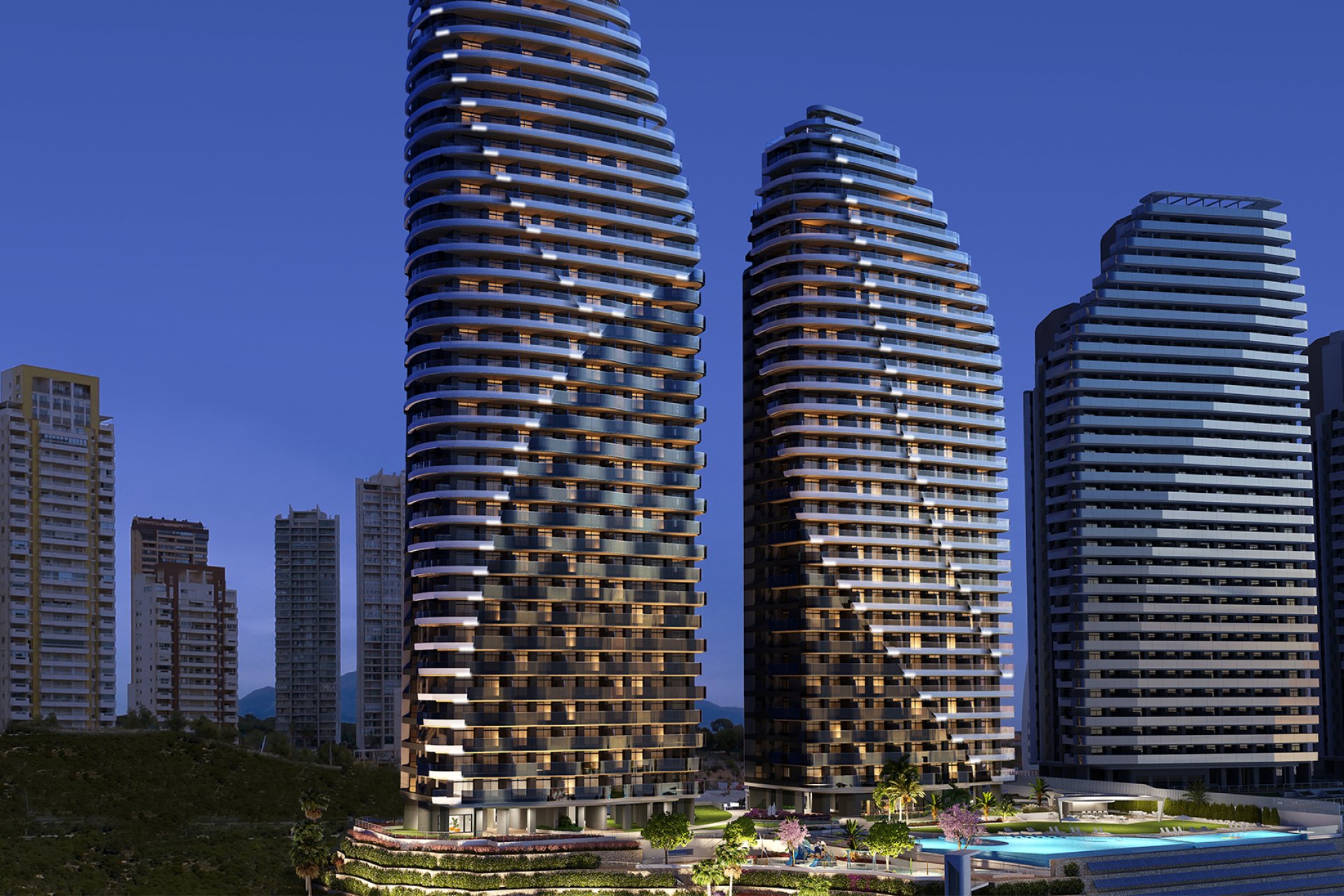 Obra nueva - Piso -
Benidorm - Spain