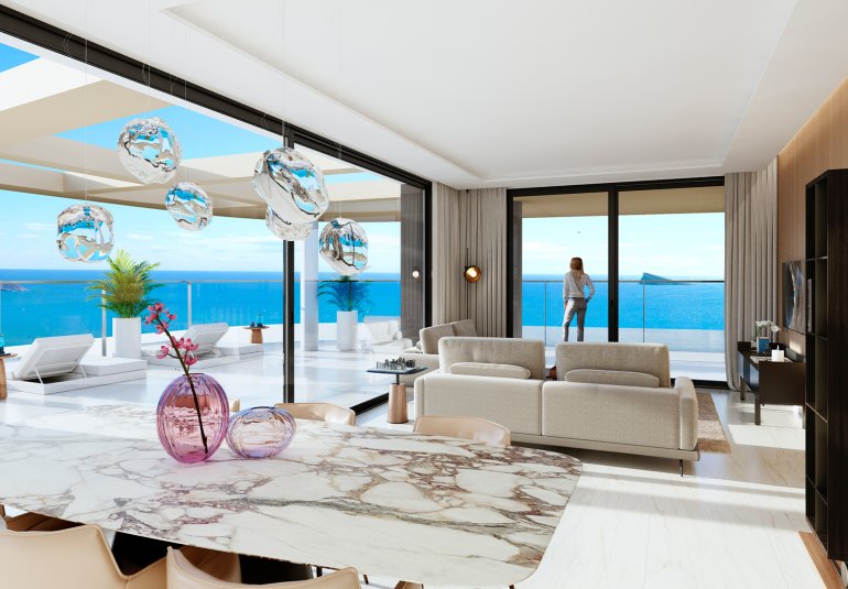 Obra nueva - Piso -
Benidorm - Spain