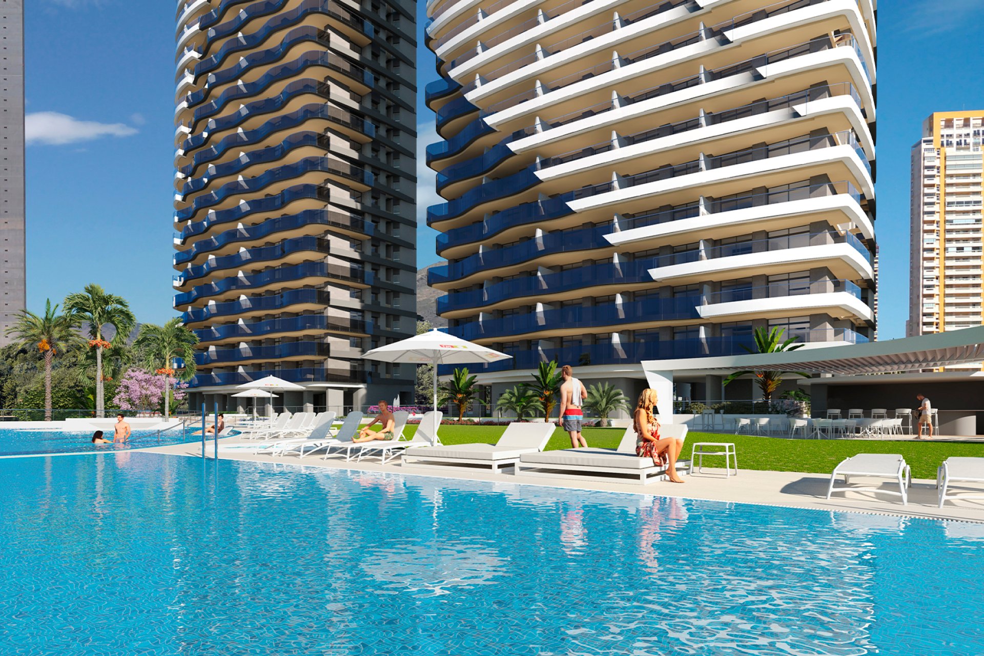 Obra nueva - Piso -
Benidorm - Spain