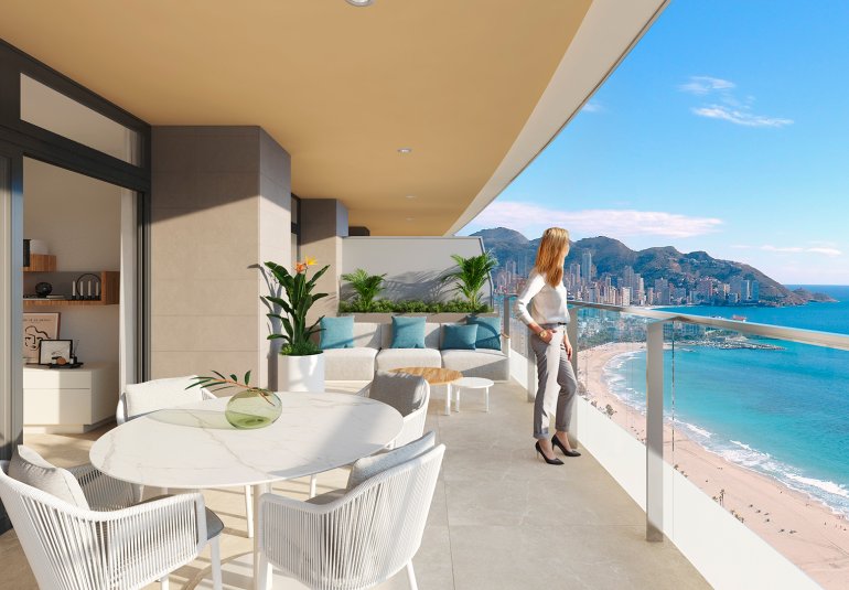 Obra nueva - Piso -
Benidorm - Spain