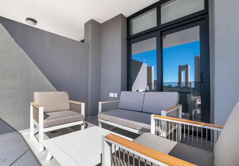 Obra nueva - Piso -
Benidorm - Spain
