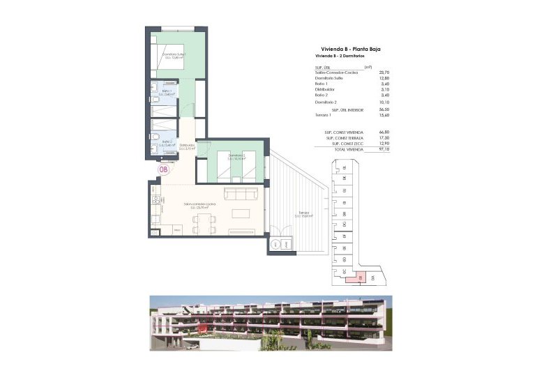 Obra nueva - Piso -
Benijofar - Pueblo
