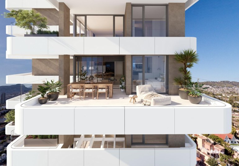 Obra nueva - Piso -
Calpe - Marisol park