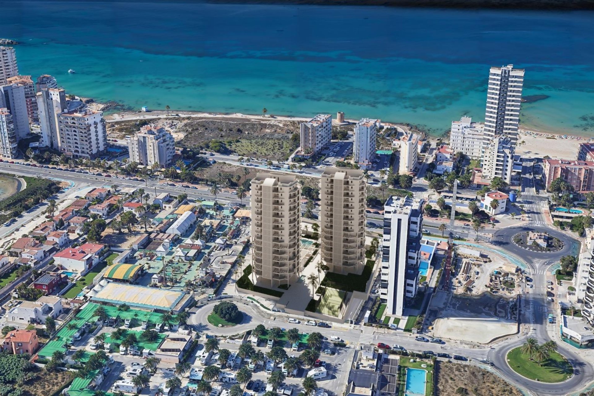 Obra nueva - Piso -
Calpe - Playa Arenal