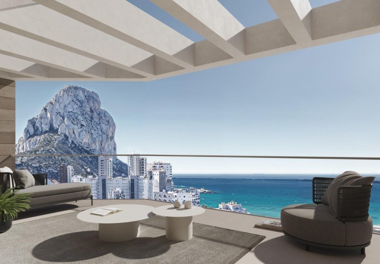 Obra nueva - Piso -
Calpe - Playa Arenal