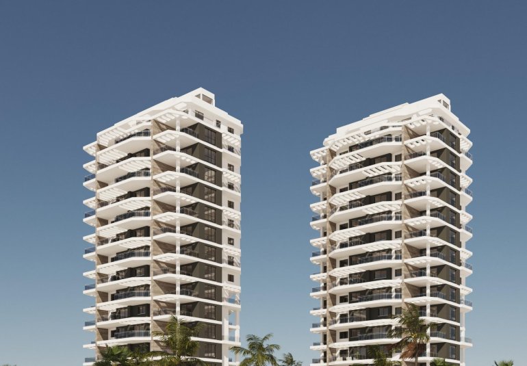 Obra nueva - Piso -
Calpe - Playa Arenal