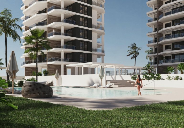 Obra nueva - Piso -
Calpe - Playa Arenal