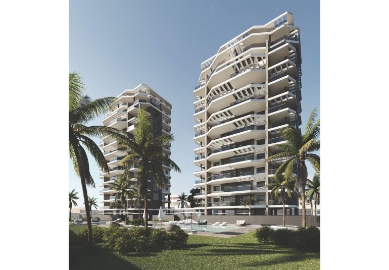 Obra nueva - Piso -
Calpe - Playa Cantal Roig