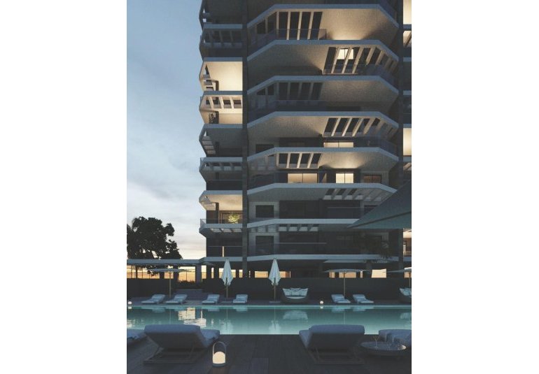 Obra nueva - Piso -
Calpe - Playa Cantal Roig
