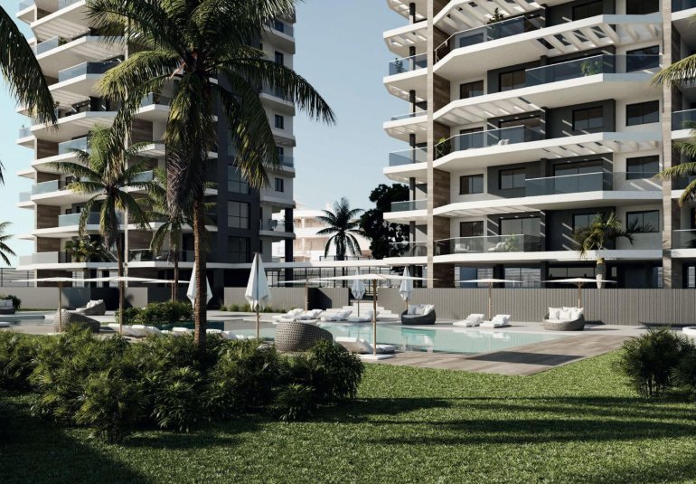 Obra nueva - Piso -
Calpe - Playa Cantal Roig