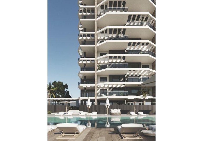 Obra nueva - Piso -
Calpe - Playa Cantal Roig