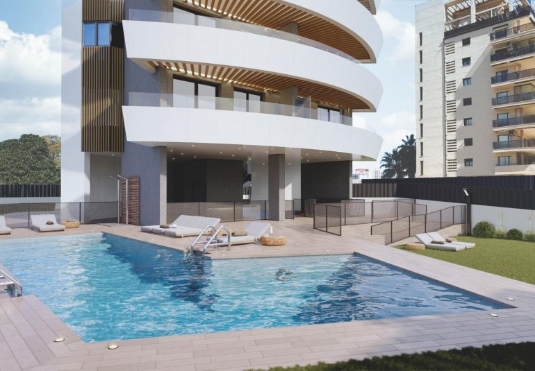 Obra nueva - Piso -
Calpe - Playa Cantal Roig