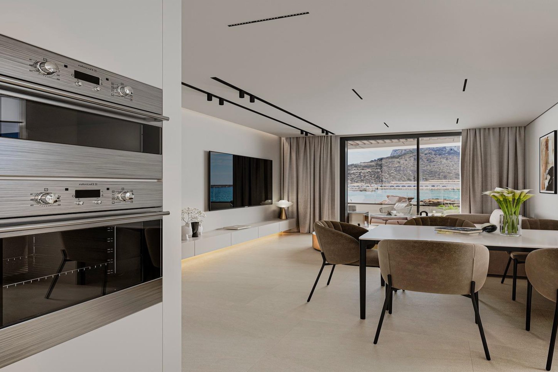Obra nueva - Piso -
Calpe - Playa Cantal Roig
