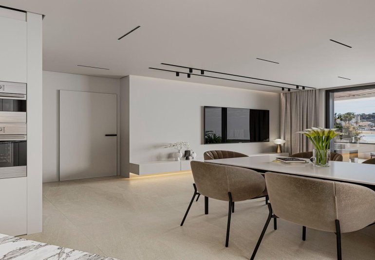 Obra nueva - Piso -
Calpe - Playa Cantal Roig