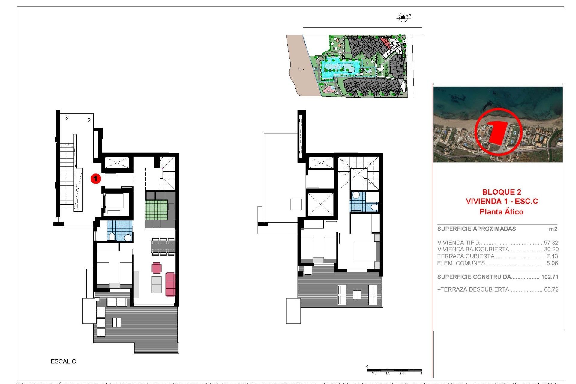 Obra nueva - Piso -
Denia - L´Estanyó (Marinas)