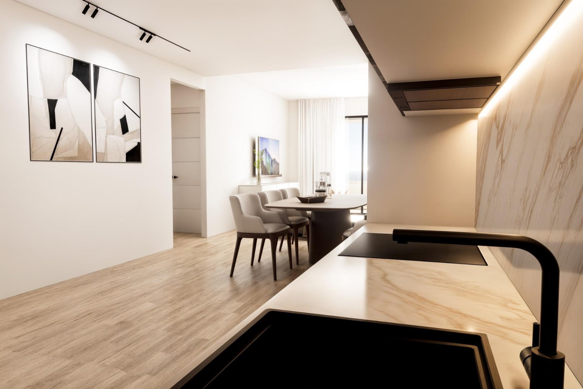 Obra nueva - Piso -
Finestrat - Balcon de finestrat